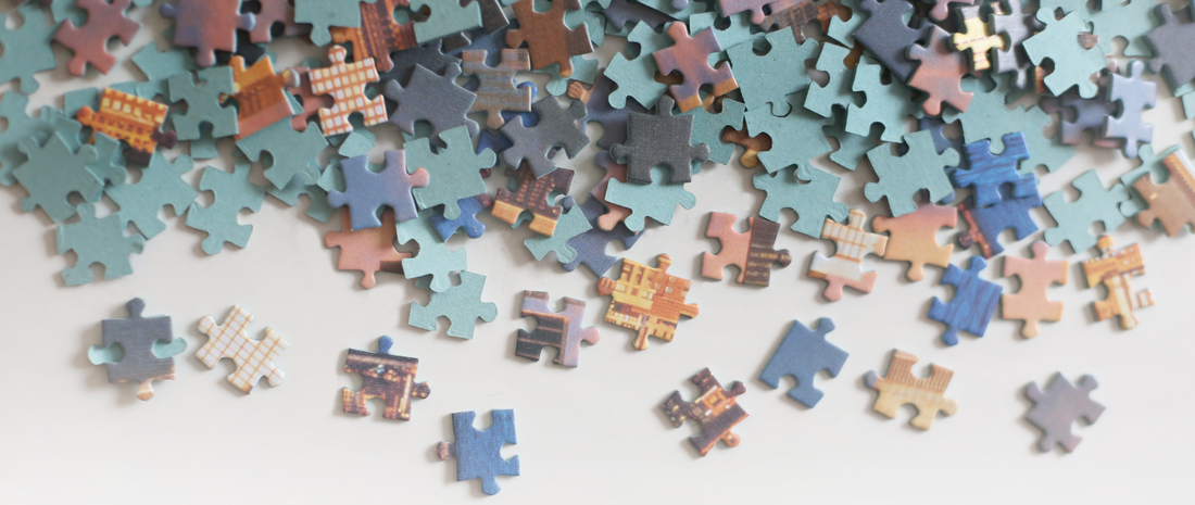 Hoe groot is een puzzel van 1000 stukjes?